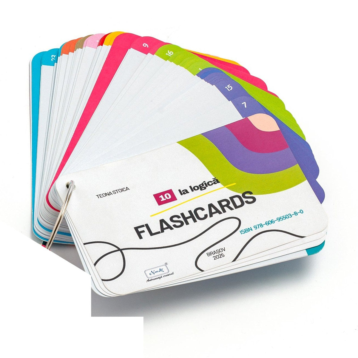 Setul de flashcards pe inel
